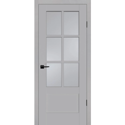Дверь PSC-43 Агат матовый со стеклом