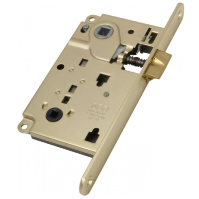 B01013.50.03 Защелка врезная WC защёлка вверху (латунь)