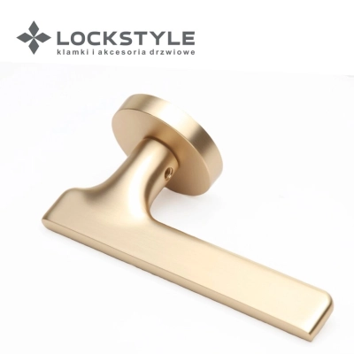 Ручки дверные LOCKSTYLE MIRA ZR цвет BB (матовое золото)
