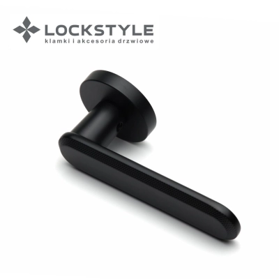 Ручки дверные LOCKSTYLE NOLA ZR цвет AL6 (черный)