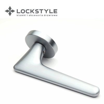 Ручки дверные LOCKSTYLE GIGI ZR цвет CBM (матовый хром)