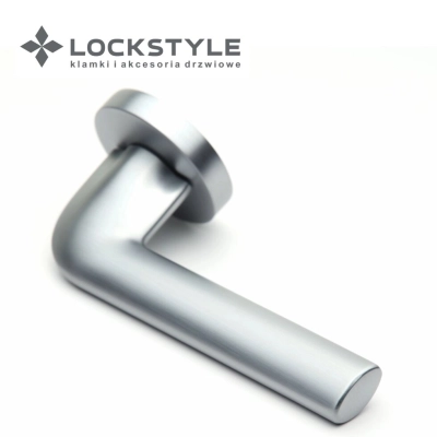 Ручки дверные LOCKSTYLE LUMA ZR цвет CBM (матовый хром)