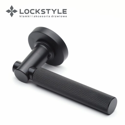 Ручки дверные LOCKSTYLE TROY ZR цвет AL6 (черный)
