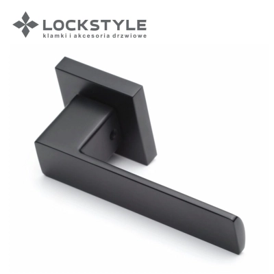 Ручки дверные LOCKSTYLE CUBE ZN цвет AL6 ( черный)