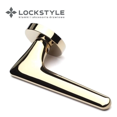 Ручки дверные LOCKSTYLE GIGI ZR цвет GL (глянцевое золото PVD)