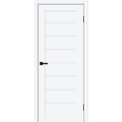 Дверь межкомнатная Браво-20 ПЭТ, Вайт силк, царговая, глухая
