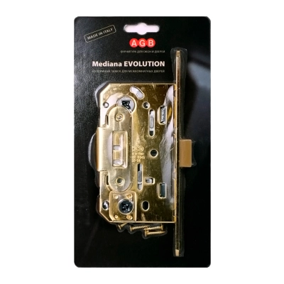 B01102.50.12.567 Защелка врезная WC (антич. бронза) MEDIANA EV. (инд.упак+B01000.13)