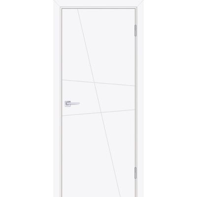 Дверь Смальта-Лайн 02 Белый ral 9003