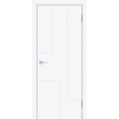 Дверь Смальта-Лайн 01 Белый ral 9003