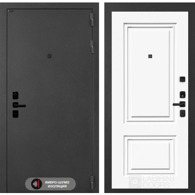 Входная дверь ACUSTICLAB 26 - Эмаль RAL 9003