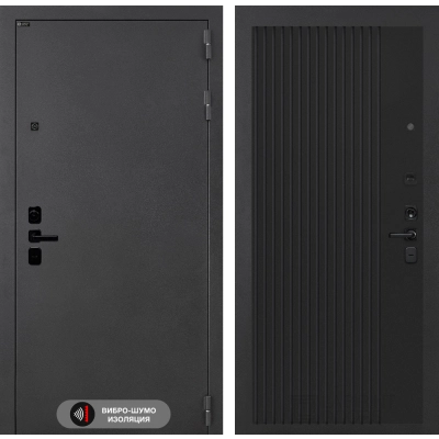 Входная дверь ACUSTICLAB 29 - Черный кварц