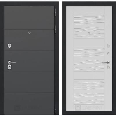 Входная дверь ART 06 - Белое дерево