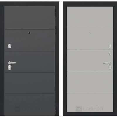 Входная дверь ART 13 - Грей софт