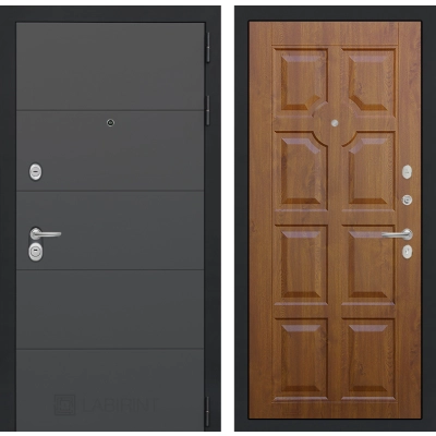 Входная дверь ART 17 - Золотой дуб