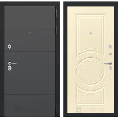 Входная дверь ART 23 - Шампань софт