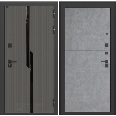 Входная дверь CARBON 21 - Бетон светлый