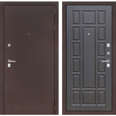 Входная дверь CLASSIC антик медный 12 - Венге
