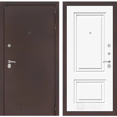 Входная дверь CLASSIC антик медный 26 - Эмаль RAL 9003