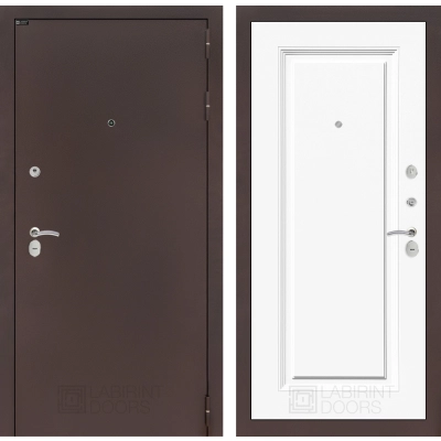 Входная дверь CLASSIC антик медный 27 - Эмаль RAL 9003