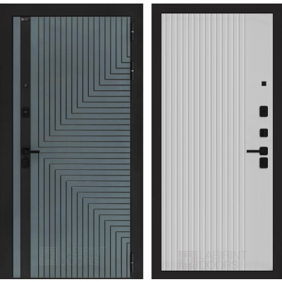 Входная дверь CREDOR 29 - Белый рельеф софт