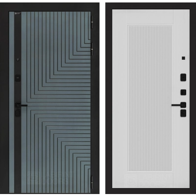 Входная дверь CREDOR 30 - Белый рельеф софт