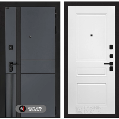 Входная дверь EVOLAB 03 - Белый софт