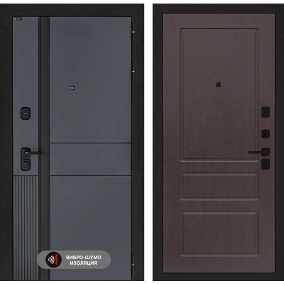 Входная дверь EVOLAB 03 - Орех премиум