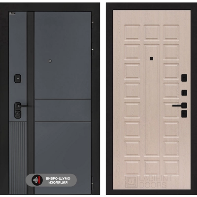 Входная дверь EVOLAB 04 - Беленый дуб