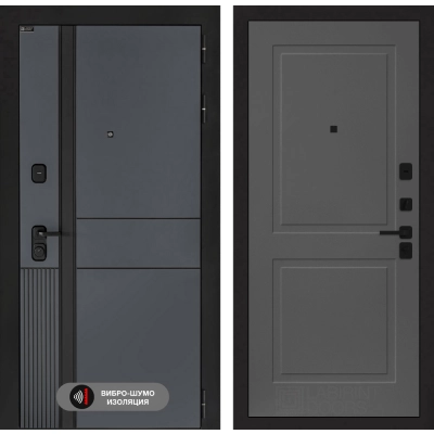 Входная дверь EVOLAB 11 - Графит софт