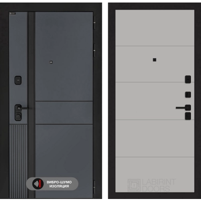 Входная дверь EVOLAB 13 - Грей софт