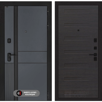 Входная дверь EVOLAB 14 - Эковенге горизонтальный