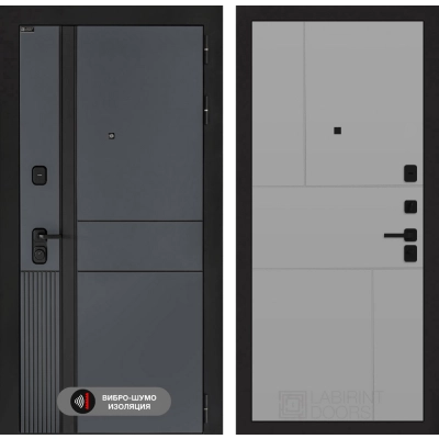 Входная дверь EVOLAB 21 - Грей софт