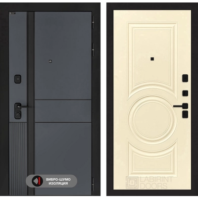 Входная дверь EVOLAB 23 - Шампань софт