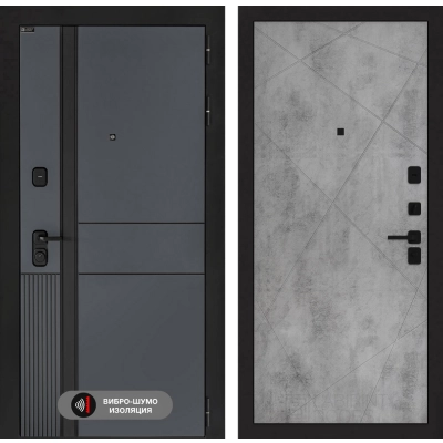 Входная дверь EVOLAB 24 - Бетон светлый