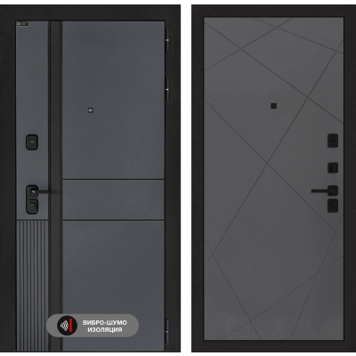 Входная дверь EVOLAB 24 - Графит софт