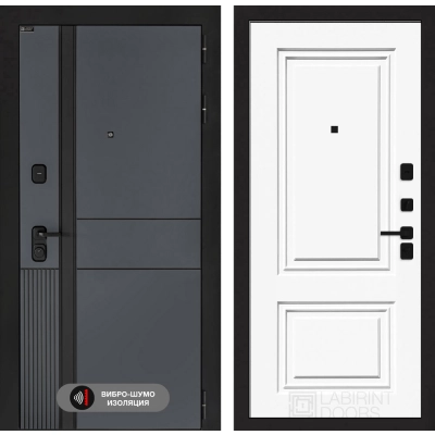 Входная дверь EVOLAB 26 - Эмаль RAL 9003