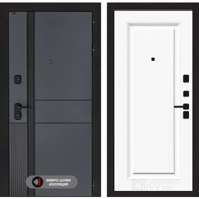 Входная дверь EVOLAB 27 - Эмаль RAL 9003