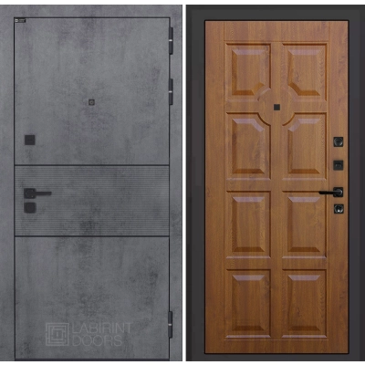Входная дверь INFINITY 17 - Золотой дуб