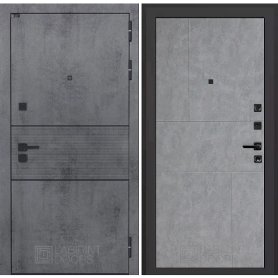 Входная дверь INFINITY 21 - Бетон светлый