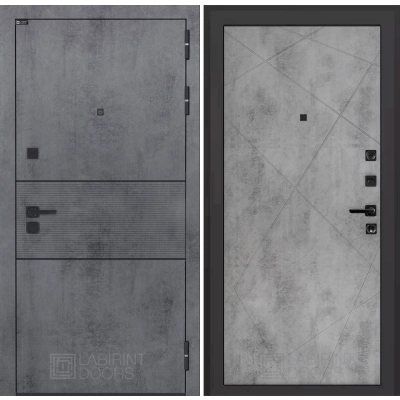 Входная дверь INFINITY 24 - Бетон светлый