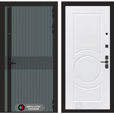 Входная дверь ISSIDA 23 - Белый софт