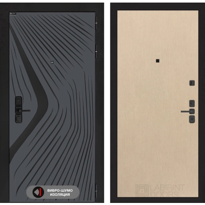 Входная дверь LEOLAB 05 - Венге светлый
