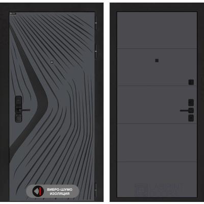 Входная дверь LEOLAB 13 - Графит софт
