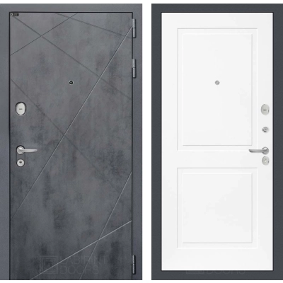 Входная дверь LOFT 11 - Белый софт