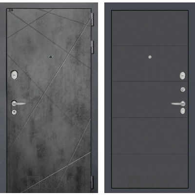 Входная дверь LOFT 13 - Графит софт