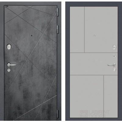 Входная дверь LOFT 21 - Грей софт