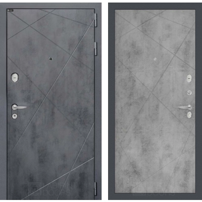 Входная дверь LOFT 24 - Бетон светлый