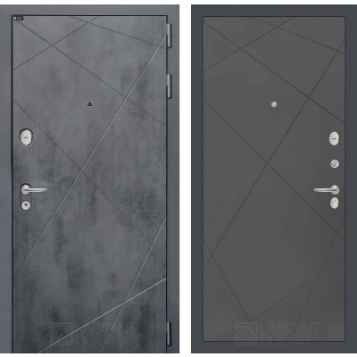 Входная дверь LOFT 24 - Графит софт