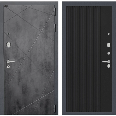 Входная дверь LOFT 29 - Черный кварц