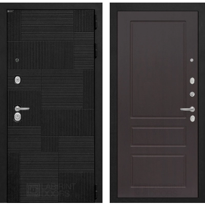 Входная дверь PAZL 03 - Орех премиум